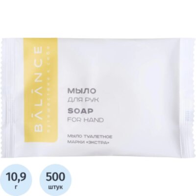 Мыло туалетное 'BALANCE' 20г (флоупак),500шт/уп, 2491471