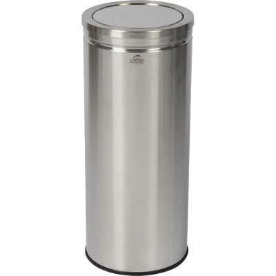 Ведро мусорное (урна) с качающ.крышкой нерж.сталь Luscan Professional 30л, 2155563