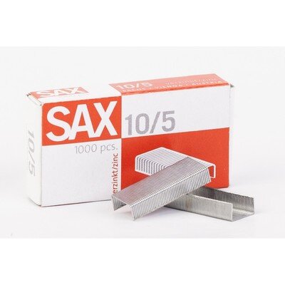 Скобы для степлера N10/5 SAX оцинкованные (2-20 лист.) 1000 шт вупаковке, 108531