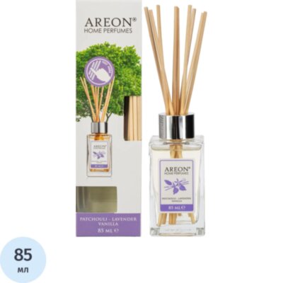 Аромадиффузор AREON STICKS PREMIUM 85 ml. Патчоули-лаванда-ваниль, 1268678