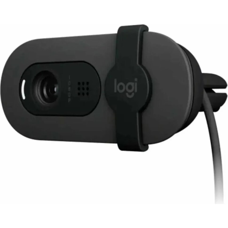 Веб-камера Logitech HD Brio 105 граф.2Mpix(1920x1080)USB2.0 микр,960-001590, 2396591