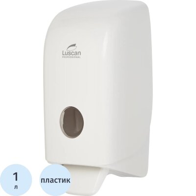Дозатор для жидкого мыла и мыла-пены Luscan Prof Optima L5 белый, 2014111