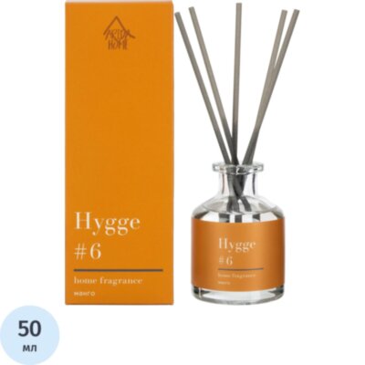 Аромадиффузор с палочками Hygge #6 Манго 50 мл АР 100-008, 1323891